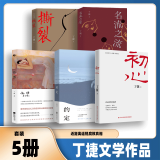 【官方正版】 全5册 追问作者丁捷二月河推荐 反腐纪实文学 初心+约定+撕裂+ 依偎+名流之流 以人民的名义追问小说电视剧狂飙姊妹篇