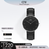 丹尼尔惠灵顿（DanielWellington）DW手表情侣手表36mm时尚欧美表皮带石英腕表生日礼物DW00100145