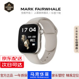 马克华菲（MARK FAIRWHALE）智能手表可插卡打电话4G全网通2024新款十大排名微信抖音GPS定位心率监测成人男女学生通用手环 星光银【海量应用下载】