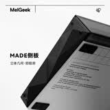 MelGeek蜜氪【入会享半价】MADE68PRO+/ULTRA+/84系列侧板配件键盘套件灯罩多色多种可选 made68系列侧板-黑（不适配V2）