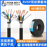 华讯通.通天下RVVSP双绞屏蔽线RVSP 2 4 6 8 10芯0.2 0.3 0.5平方485通讯信号线 RVVSP/RVSP 2*1.0 平方【1米】