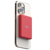 OISLE【3C认证】磁吸充电宝Magsafe适用苹果17iPhone16外置电池15ProMax无线充电器13mini超薄小巧便携 MP280红色8000毫安 iphone 17～12全系通用