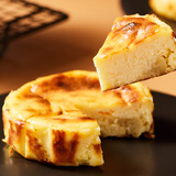 俏侬 猫山王榴莲巴斯克蛋糕80g*3(榴莲果泥15.3% 奶油干酪26%) 囤年货