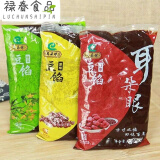 耳朵眼天津特产豆馅桂花红豆豆沙馅面包青团粽子馅料豆沙包炸糕烘焙原料 耳朵眼原味豆馅500g*1袋