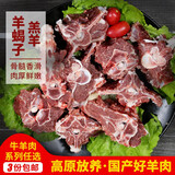 密农人家新鲜羊蝎子 国产羊肉原切羊蝎骨 羊脊椎骨火锅食材带肉羊骨头500g