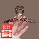 纪思梵方钻发夹头饰女高档发卡2025款大号鲨鱼夹抓夹520送女朋友礼物 方钻高端发夹（礼盒装）