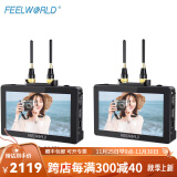 FEELWORLD 富威德 专业4K摄影监视器IPS 单反微单摄影摄相机外接显示屏 新款 FT6 FR6（5.5寸触摸HDMI内置无线图传）