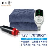 科思兰（COSYLAND） 车载电热毯单人12V户外露营24伏大货车电褥子双人USB房车加热毯 12V多功能【单控】170cm*80cm