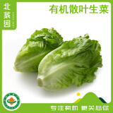 北菜园生菜有机散叶生菜250g有机蔬菜【进店多样加购】火锅食材