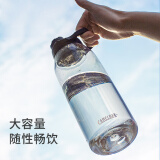 驼峰（CAMELBAK）大容量水杯Tritan运动塑料水杯男健身女水壶学生夏天水瓶太空杯子 【直饮杯】透明色 1500ml