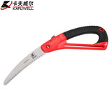 卡夫威尔 折叠锯木工锯子手工锯园林修枝锯腰锯180mm CU6001D 