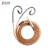 线艺匠E70/LS400iS/300iS/200iS/E40 4.4平衡头单晶铜银耳机升级线材 A2DC系列 铁三角 4.4平衡头