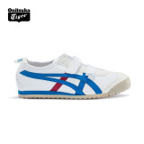 Onitsuka Tiger鬼塚虎休闲大中童鞋男女经典小白鞋MEXICO 66™ BAJA KIDS C4D5Y 白色/蓝色 28.5码