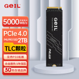 GEIL金邦 2TB SSD固态硬盘 M.2接口(PCIe 4.0 x4)NVMe SSD游戏高性能版 高速5000MB/S P4L PRO系列