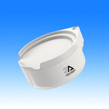 一帆精工 竞技通用双层饵料盆强磁一线拉饵盘散炮盆饵料盒开饵盆