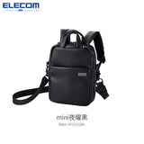 宜丽客单肩斜挎包mini双肩包迷你皮革包2024手提休闲手机包拍立得相机包 夜曜黑