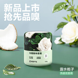 网易严选固体香膏车载香薰摆件车内香氛除异味新车除醛除味 空气清新剂 【全网爆款】露水栀子150g