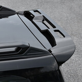 点缤 五菱宏光mini gameboy改装运动尾翼miniev顶翼黑武士外观装饰条五菱GB尾门顶配件 gameboy版专用【黑色】