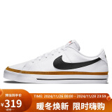 耐克NIKE板鞋男经典缓震COURT LEGACY运动鞋DH3162-100白40.5