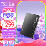 爱国者（aigo）512GB SSD固态硬盘S500 2.5英寸 SATA3.0接口原厂NAND颗粒 读速550MB/s 写速500MB/s台式机/笔记本