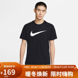 耐克NIKE 男子T恤轻盈柔软 SPORTSWEAR 文化衫 DC5095-010黑色M码