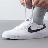 耐克（NIKE）男鞋夏季新款运动鞋COURT防滑耐磨低帮板鞋时尚百搭潮流休闲鞋 热卖推荐/小白鞋/皮面 41