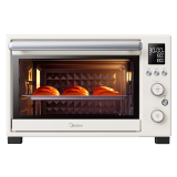 美的（Midea） 遇见Q10系列烤箱 35L大容量家用多功能电烤箱 搪瓷内胆/精准控温  PT3530W 