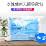 3L导尿包一次性无菌医用成人双腔导尿管男用女士用引流袋集尿袋 A-H型  16号（FR）