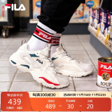 FILA 斐乐官方TRACER轻便运动鞋男2024秋透气跑步鞋老爹鞋男子休闲鞋