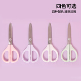 国誉(KOKUYO)学生剪刀办公剪刀SAXA飒飒剪基础款 浅灰 1个 WSG-HS251LM