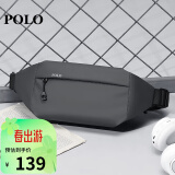 POLO斜挎包男士机能风胸包男iPad包单肩包运动挎包腰包生日礼物送男友