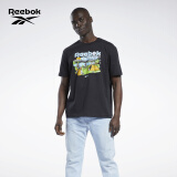 Reebok【山姆款】锐步运动经典运动休闲复古男女款短袖T恤 GS4183 A/XL