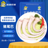 跑山密水农家北京发货新鲜猪短尾巴800g 手工去毛整根猪尾骨生鲜猪肉源头直发