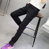 探拓（TECTOP）冲锋裤户外软壳裤情侣款内里加绒保暖舒适弹力长裤 7610女款黑色 S