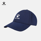KELME/卡尔美运动休闲鸭舌帽棒球帽新款运动时尚帽子男女8101MZ5007 深蓝色 均码