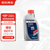 京东养车博世刹车油/制动液/离合器油 DOT4养护套餐 通用型 1L 到店包安装