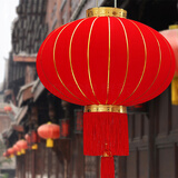 宫薰2个装元旦大红灯笼大门挂的2026春节商场马年过年户外新年挂饰100