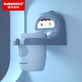 世纪宝贝（babyhood）儿童刷牙杯卡通加厚牙刷杯子可爱宝宝洗漱口杯创意缸杯 BH-714 朵朵牙刷杯 格里蓝