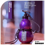 山头林村鹤玺葫芦保温杯 东方水壶保温杯内胆不锈钢大容量学生便携随行杯 凝夜紫葫芦保温杯不锈钢 1ml