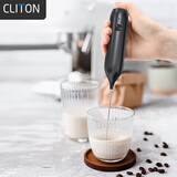 CLITON电动打奶泡器咖啡奶泡机充电款家用牛奶打泡器手持迷你搅拌打蛋器
