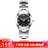 卡西欧（CASIO） 卡西欧(CASIO)手表 女士小表盘石英学生表 黑盘钢带LTP-1241D-1A