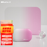 德国Mugle全自动声波隐形眼镜清洗器隐形眼镜盒子自动清洗美瞳清洗器超声波清洗机便携收纳盒美瞳盒 新款樱花粉标准款（更洁净）