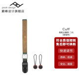 巅峰设计Peak Design 相机手腕带 Cuff 适用佳能索尼康徕卡微单反 数码相机配件手绳 快速连接安全手挂绳 CUFF V2（墨绿色-商家发货）