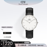 丹尼尔惠灵顿（DanielWellington）DW手表男女情侣手表36mm时尚欧美表石英腕表生日礼物DW00100053