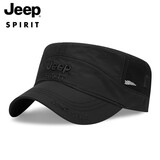吉普（JEEP）帽子男平顶帽鸭舌帽男士棒球休闲户外太阳帽遮阳帽