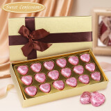 德芙（Dove）巧克力礼盒零食甜品生日礼物送老婆女友男朋友惊喜员工福利18粒