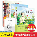 快乐读书吧六年级上册必读课外阅读书籍全套3册赠考点手册 正版图书童年+爱的教育+小英雄雨来完整版老师推荐6年级小学生暑假阅读书单教辅读物 人民教育出版社人教版语文教材配套阅读书目