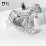 内野（UCHINO）干发帽吸水速干轻盈干发巾浴帽擦头发护发包头巾灰白色