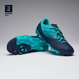 迪卡侬（DECATHLON）儿童运动鞋Agility500MG缓震耐磨青少年 湖绿-【短钉】-魔术贴 34