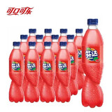 可口可乐（Coca-Cola）芬达 Fanta 西瓜味 / 苹果味/葡萄味 含糖汽水 500ml*12瓶 整箱装 西瓜味